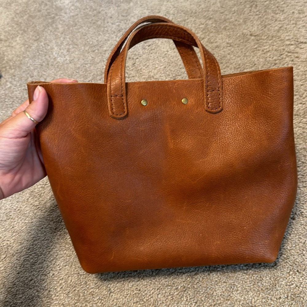 Portland Leather Sedona Mini Crossbody Tote - Picture 2 of 3